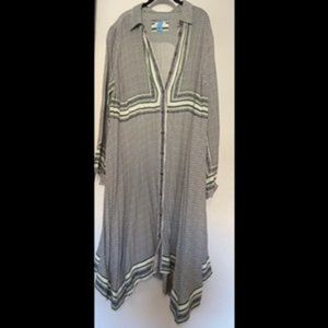 Long Sleeve Button Down Dress